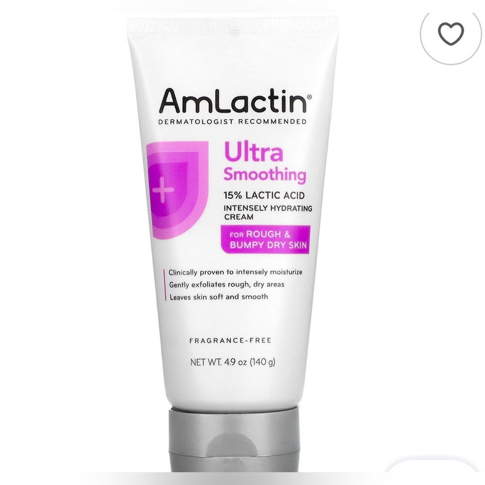 NEW! Award-winning AmLactin ultrasmoothing 15% lactic acid hydrating cream